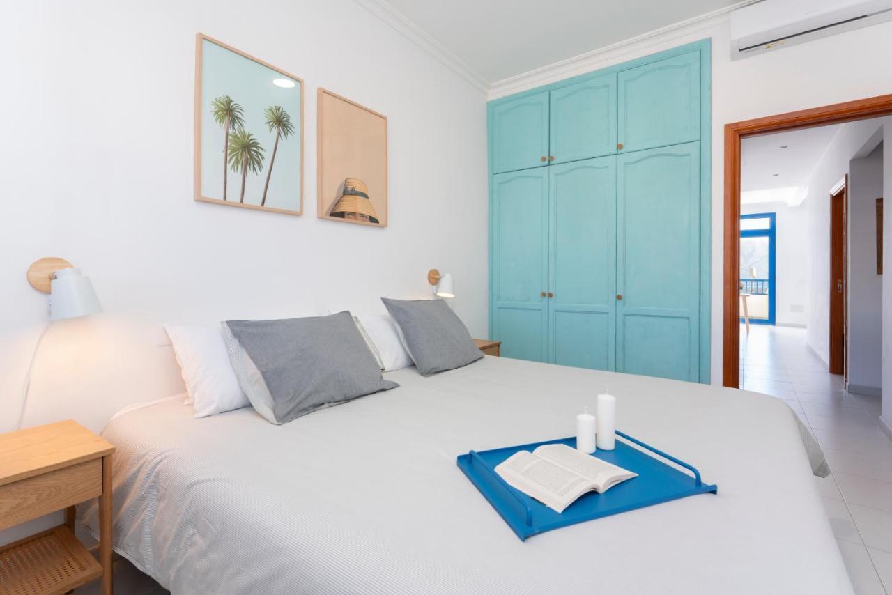 Agaete White&Blue House Apartment Bagian luar foto
