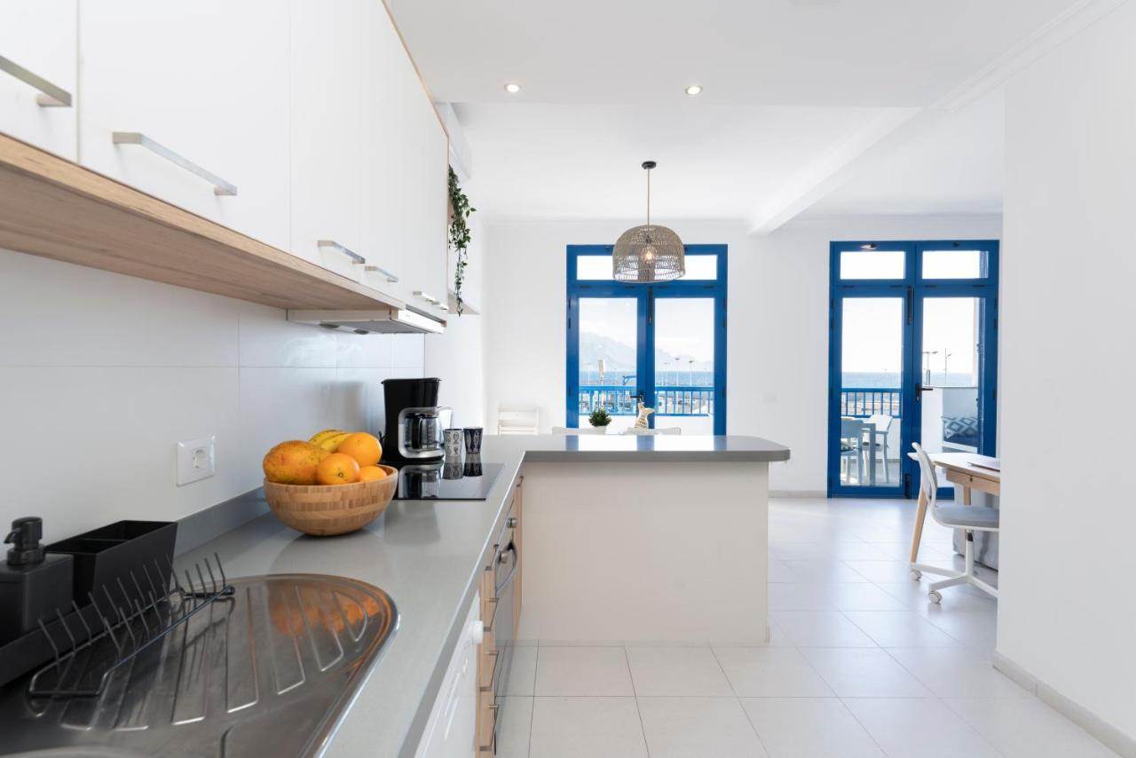 Agaete White&Blue House Apartment Bagian luar foto
