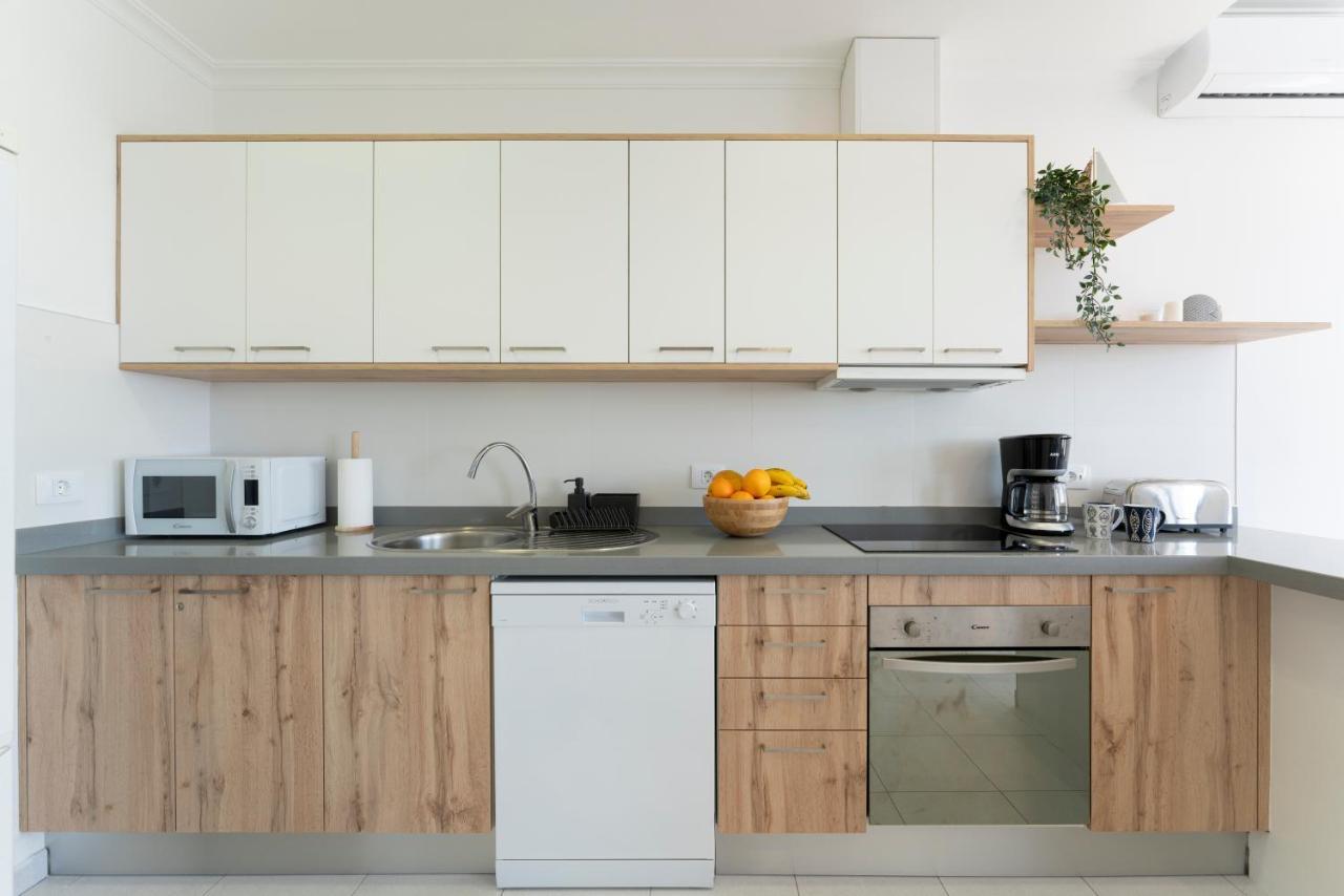 Agaete White&Blue House Apartment Bagian luar foto