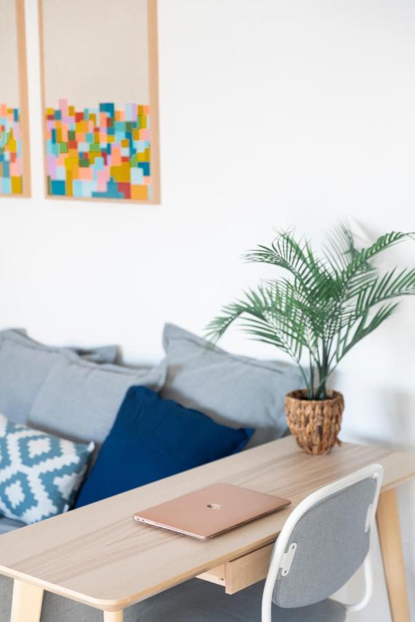 Agaete White&Blue House Apartment Bagian luar foto