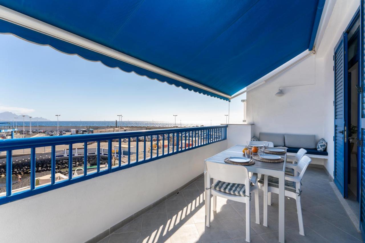 Agaete White&Blue House Apartment Bagian luar foto