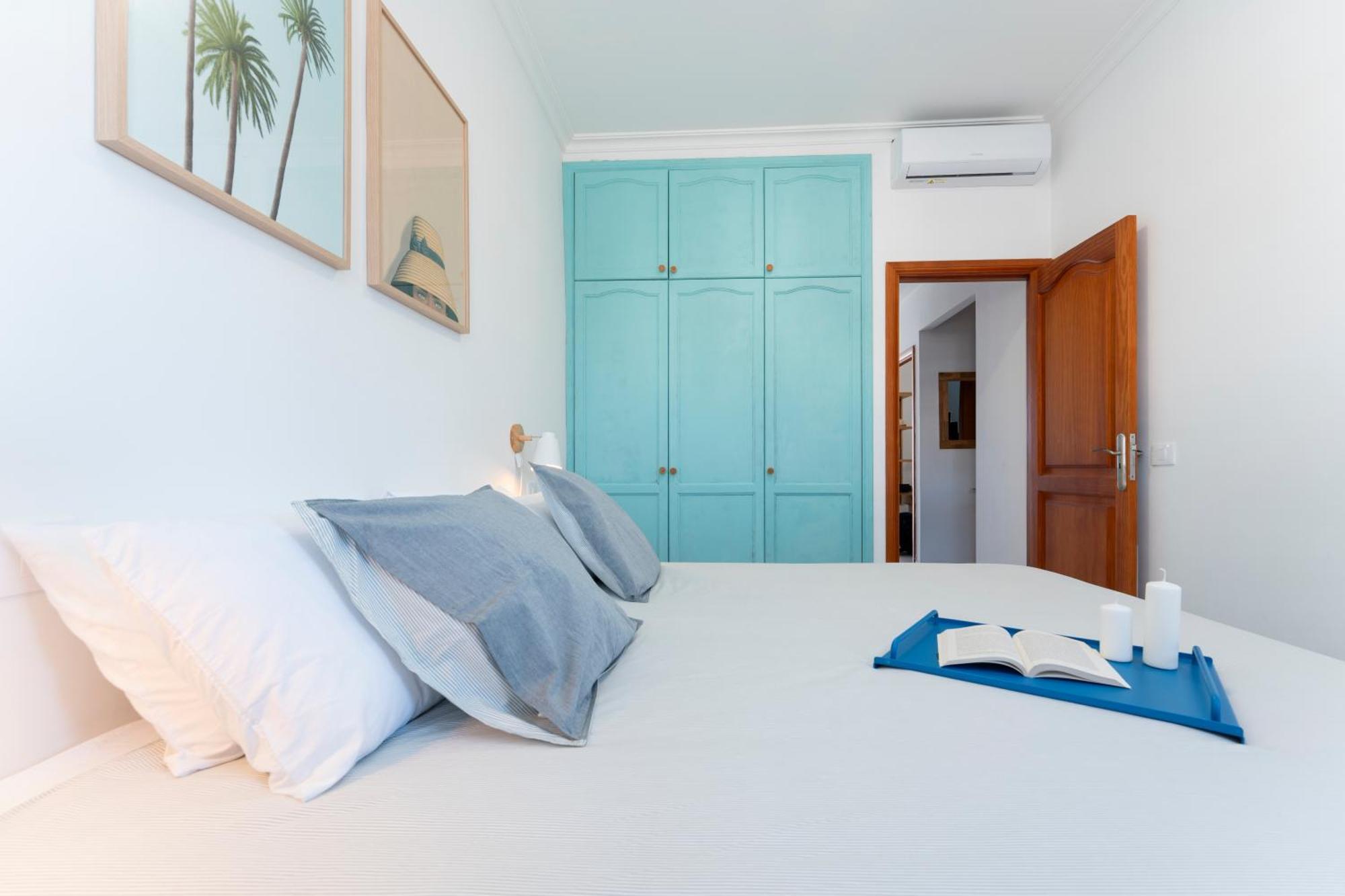 Agaete White&Blue House Apartment Bagian luar foto